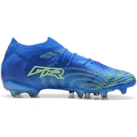Puma Future 9 Pro Gras / Kunstgras Voetbalschoenen (MG) Blauw Luminous Blue Lime