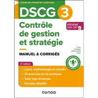 Dunod DSCG 3 CONTROLE DE GESTION ET STRATEGIE MANUEL REFORME 26-27