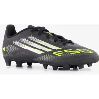 Adidas Sportschoen 'F50 Club' donkergrijs / neongroen / zwart