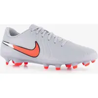 Nike Voetbalschoen 'Tiempo Legend 10 Club MG' smoky blue / oranje / zwart / wit