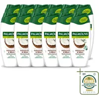 Palmolive 12 x – Douchegel – Pure Coconut – 500 ml - Wasstrips - Douchegel - Kokosgeur - Reiniging - Huid Verzorging - Hydraterende Douchegel