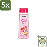 Sence 5 x - Floral Moments & Grapefruit - Douchegel - Fris & Fruitig - 300 ml - Wasstrips - Douchegel - Grapefruit - Bloemige Geur - Fris - Fruitig