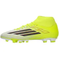 Adidas Voetbalschoenen F50 Club Mid-Cut FG/MG "Team Solar Yellow / Core Black / Lucid Red" voor Unisex