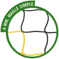 Sporti France 4 Mm Pp Simple Mesh 120 7.50x2.50x0.80x2 M Doelnet