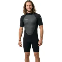 O'Neill Reactor-2 2 Mm Spring Shorty Met Korte Mouwen En Rits Op De Rug
