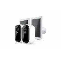 Arlo Essential2 2K Buitencamera, 2-pack, inclusief 2 zonnepanelen