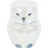 Something Different - Owl Shaped Iridescent and Wax Warmer Oliebrander - Multicolours
