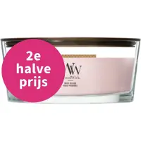 Woodwick Rose Blush Ellipse Geurkaars