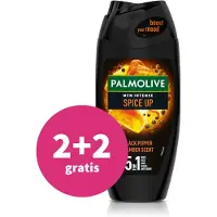 Palmolive 2+2 gratis: Men Intense Douchegel 5in1 Spice Up 250 ml