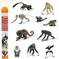 Safari Ltd. Primaten TOOB - Figuren van Diverse Apen - Educatief Speelgoed voor Kinderen 3+