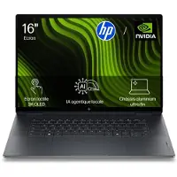 HP Touchscreen Laptop Omnibook Ultra 16-bk0004nf 16" Nvidia Rtx Spark N1x 32 Gb Ram 1 Tb Ssd Eclipsgrijs Aluminium - Franse Azerty