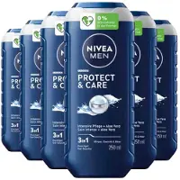 Nivea 6x Shampoo & Douchegel 3in1 Protect & Care 250 ml