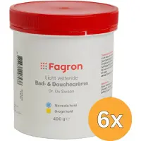 Fagron 6x Douchecreme Dr de Swaan (400 gr)
