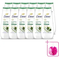 Dove 12 x Douchecrème - Hydrating Care - Aloe Vera - 400 ml - Bulkverpakking - Douchecrème - Douchemop - Hydraterende douchegel