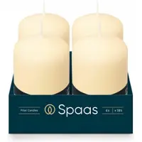 Spaas 12x Cilinderkaars Ivoor 50/80 mm ± 18 branduren