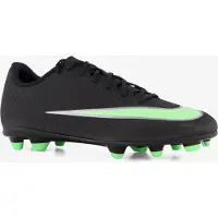 Nike Mercurial Vapor 17 Club Gras / Kunstgras Voetbalschoenen (MG) Zwart Felgroen Zilvergrijs