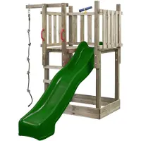 Swingking Speeltoestel Met Glijbaan Mario Groen 250cm