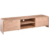 Beliani WOODFORD - TV-meubel - Bruin - MDF