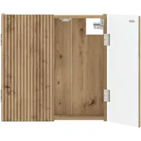 vidaXL Dartbord Kabinet ARNHEM Artisanaal eiken 52,5 x 10,5 x 53,5 cm