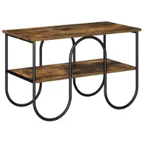 vidaXL TV-meubel 80 x 40 x 50 cm Gerookt eiken Bewerkt hout