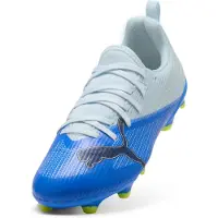Puma Ultra 7 Match Gras / Kunstgras Voetbalschoenen (MG) Kids Lichtblauw Blauw Lime