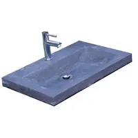 Sanilux Wasblad Trend Stone 60x47x5cm Natuursteen (met 1 kraangat)