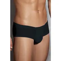 Doreanse Halfdoorschijnende herenshorts - zwart