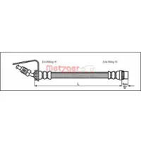 METZGER 4114762 Remslang