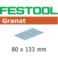 Festool Schuurpapier Granat STF 80X133 P80 GR/10 - 497128