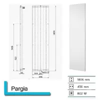 Boss & Wessing Designradiator BWS Pargia 1806 x 456 mm (13 kleuren)