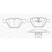 MAGNETI MARELLI 363916060150 Remblokken
