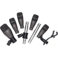 Samson DK707 5 PACK DYNAMIC MICROPHONES & 2 CONDENSERS
