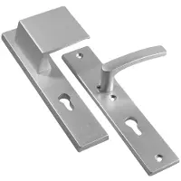 Ami Veiligheidsbeslag 251/50 Profielcilinder 72 Deurdikte 90/80 Li F1 + Profielcilinder 72 Deurkruk 332 Deurdikte 38/42 Mm - 803455
