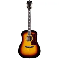 Guild USA D-55E Antique Sunburst elektrisch-akoestische westerngitaar