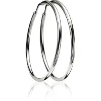 Zinzi zilveren oorringen 45 x 2mm glad ZIO436