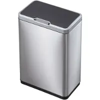 EKO Afvalbak Mirage Sensor Bin 45L Mat RVS
