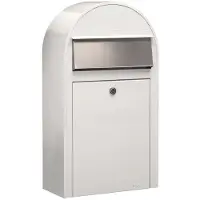 Bobi Brievenbus Grande S 9016 i Wit