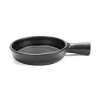 Serax Surface by Sergio Herman pan ? 14 cm zwart terracotta