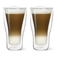 Luigi Bormioli dubbelwandige latte macchiatoglazen - 34 cl - 2 stuks