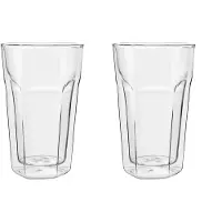 Leopold Vienna dubbelwandige latte macchiatoglazen - 35 cl - 2 stuks