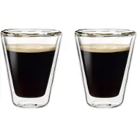 Luigi Bormioli Caffeïno dubbelwandige glazen - 8,5 cl - 2 stuks