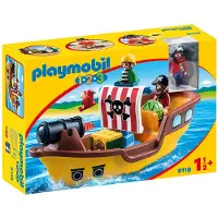 Playmobil 1.2.3. Piratenschip - 9118