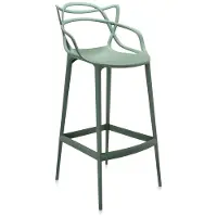Kartell Masters Kruk H 75 cm | Sage Green
