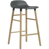 Normann Copenhagen Barstoel Form Barstool 65 cm Oak Green