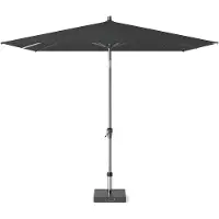Platinum Riva stokparasol antraciet | 250x250cm