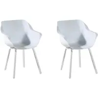 Hartman Tuinstoel Hartman Sophie Element Armchair Royal White (set van 2)