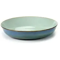 Serax Terres de Rêves schaal rond ø 21 cm lichtblauw-smokey blue