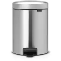 Brabantia NewIcon Pedaalemmer 5 Liter Mat RVS