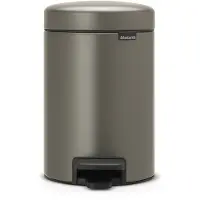 Brabantia NewIcon Pedaalemmer 3 Liter Platinum