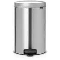 Brabantia NewIcon Pedaalemmer 20 Liter mat rvs